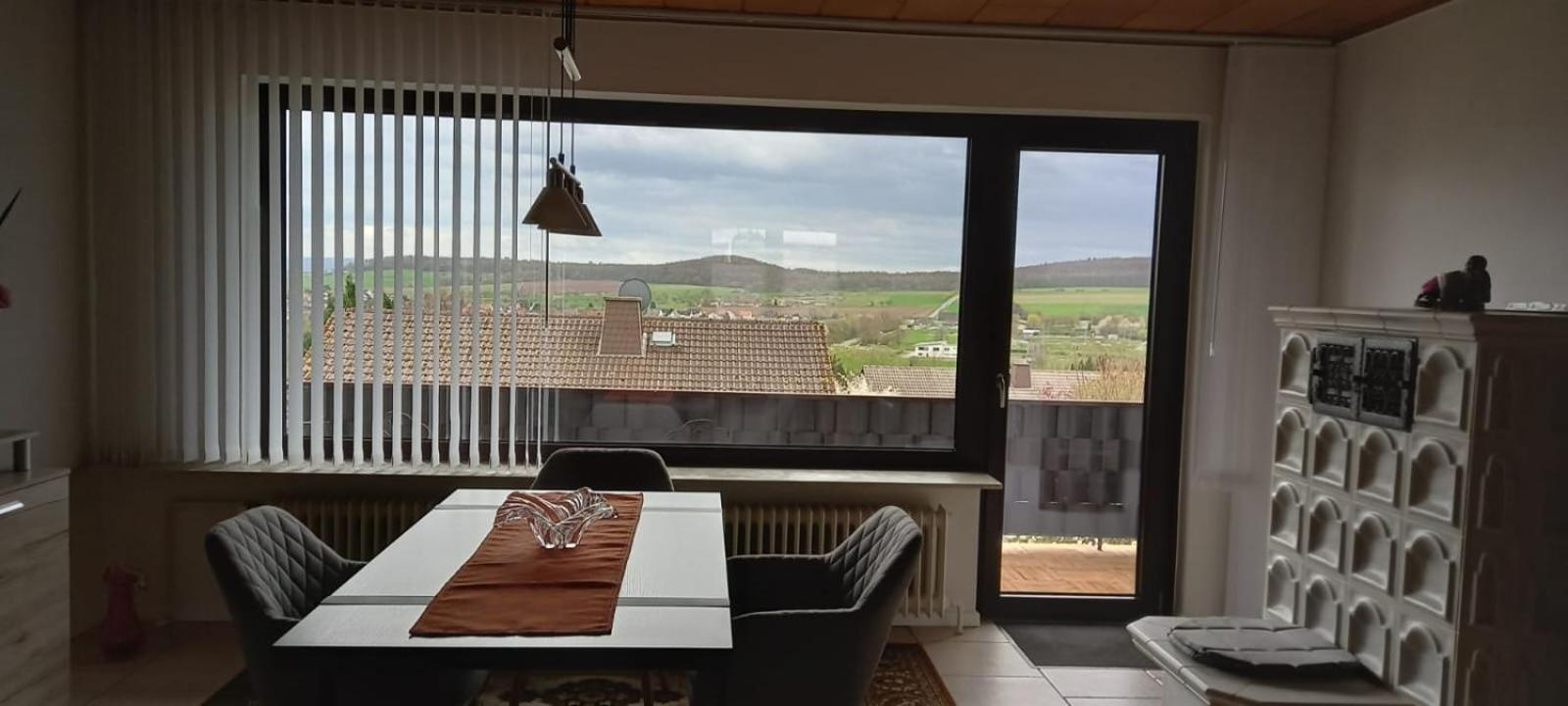 Ferienwohnung Talblick Ahnatal Buitenkant foto